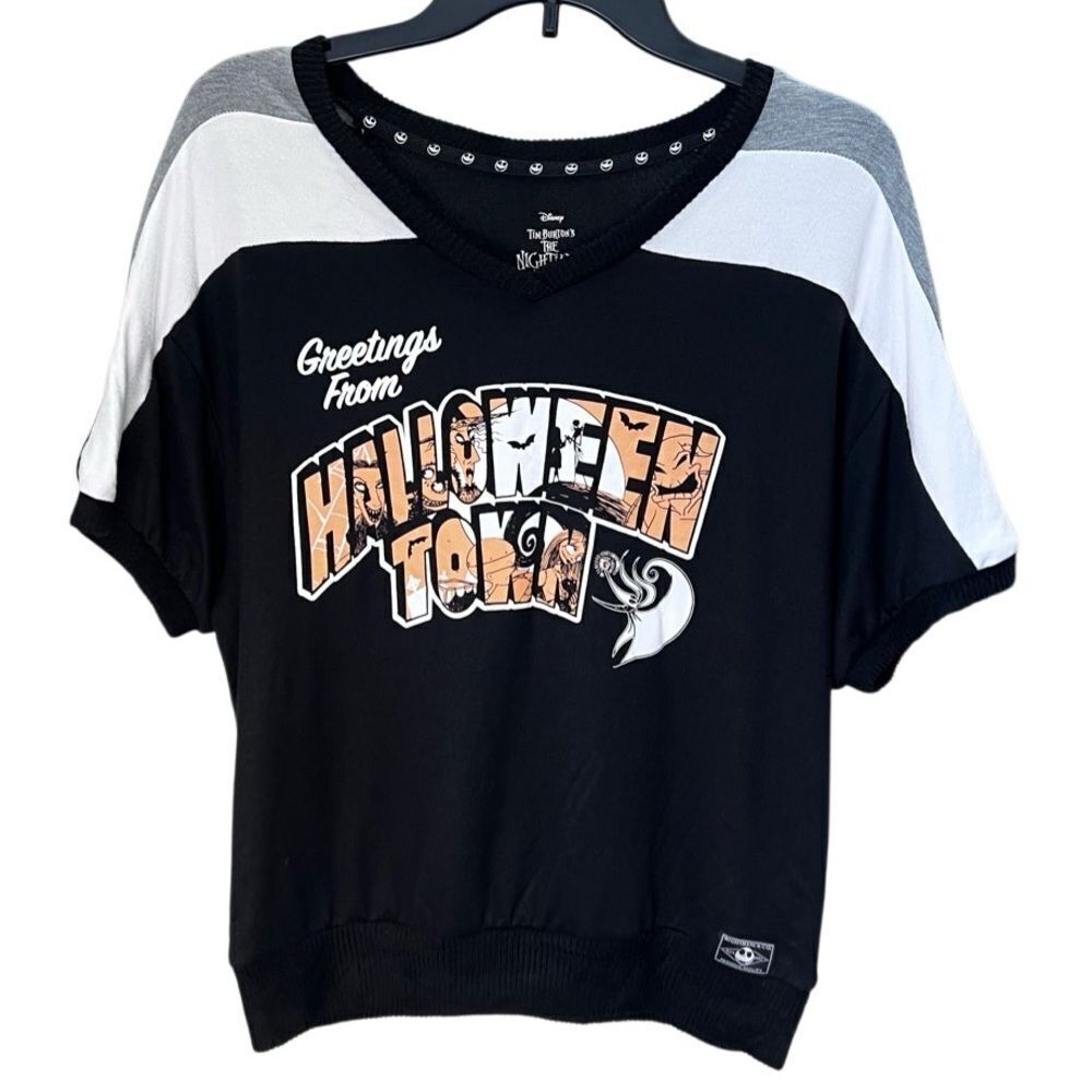 Disney Nightmare Before Christmas Top Size Medium (8-10) - Picture 2 of 13